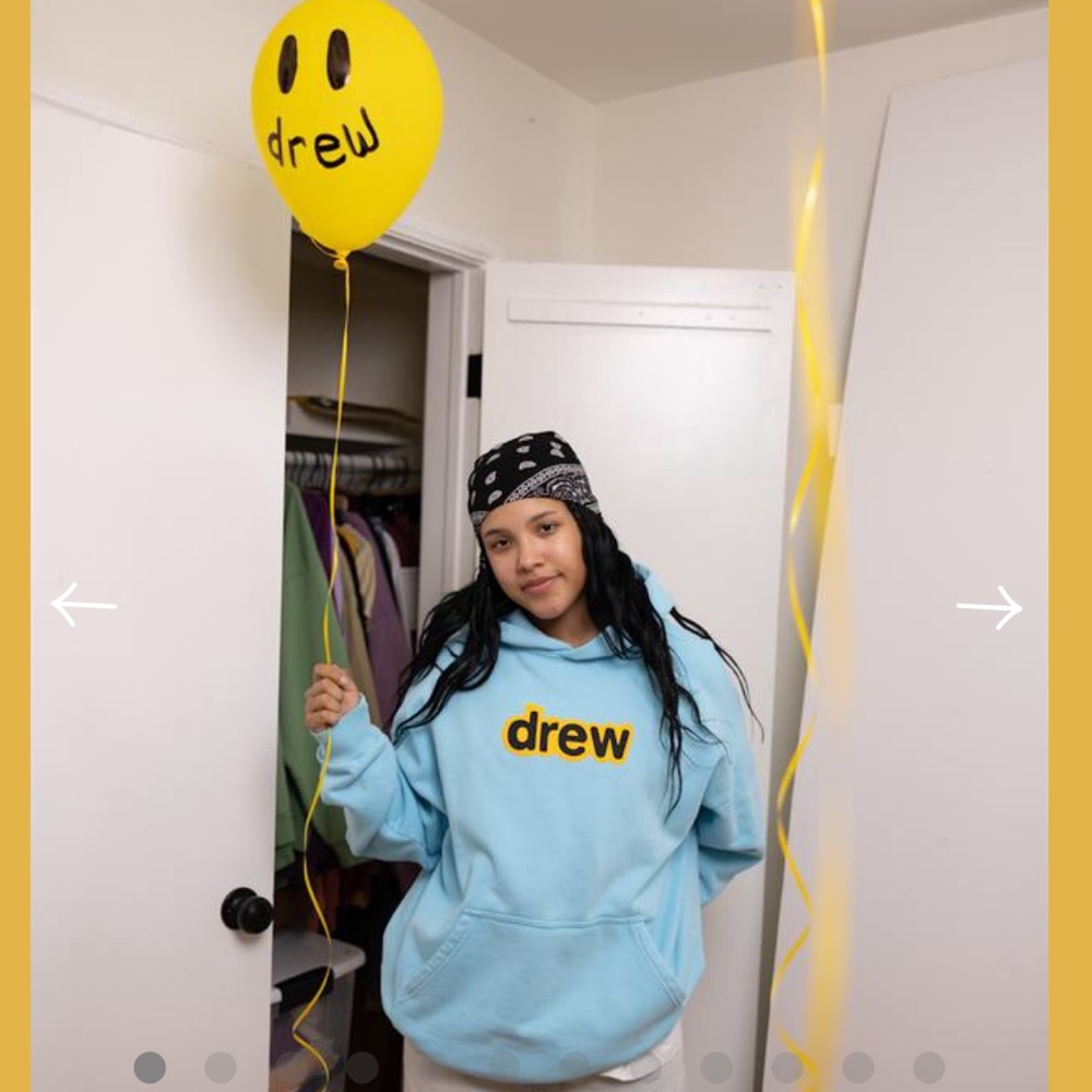NEVER WORN SOLD OUT RARE sea blue secret hoodie
